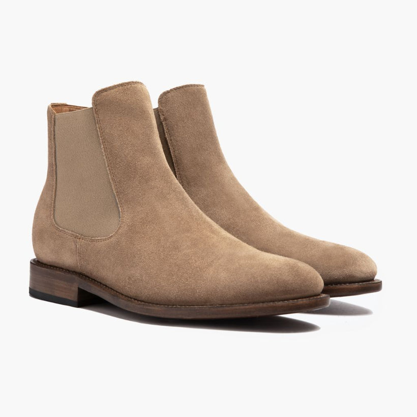 Cavalier Sandstone Leather Boots