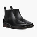 Duke Black Leather Boots