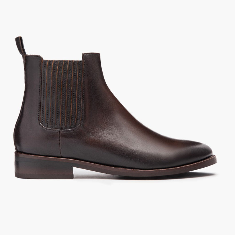 Dreamer Black Coffee Leather Boots