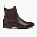 Duchess Black Coffee Leather Boots