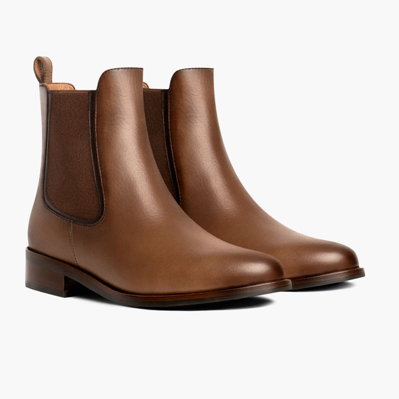 Duchess Amber Wheat Leather Boots