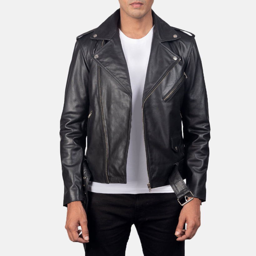 Allaric Alley Leather Biker Jacket