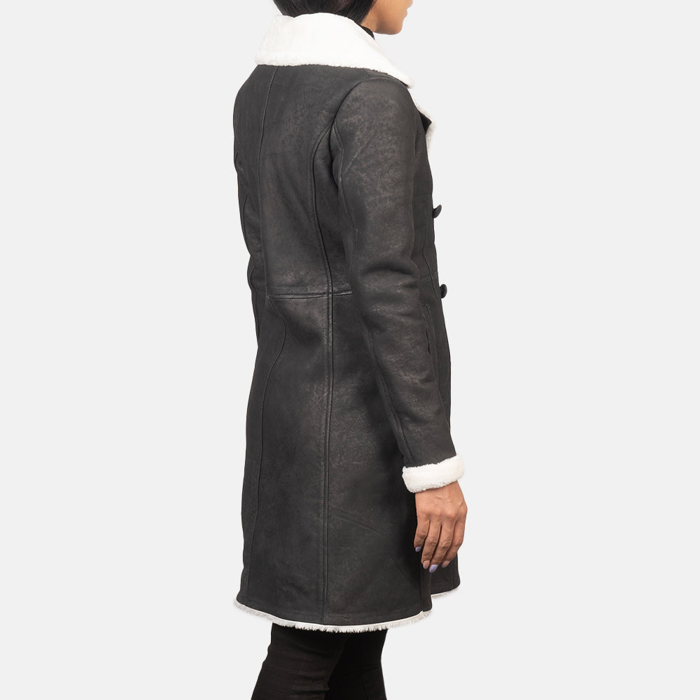 Authentic Sheepskin Snuffed with Snuffed Finish Grain Texture &amp; Heavy-Duty Seam Stitching Detail