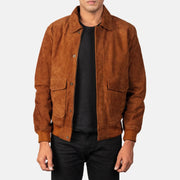 Coffmen Leather Bomber Jacket – alternate product view 1