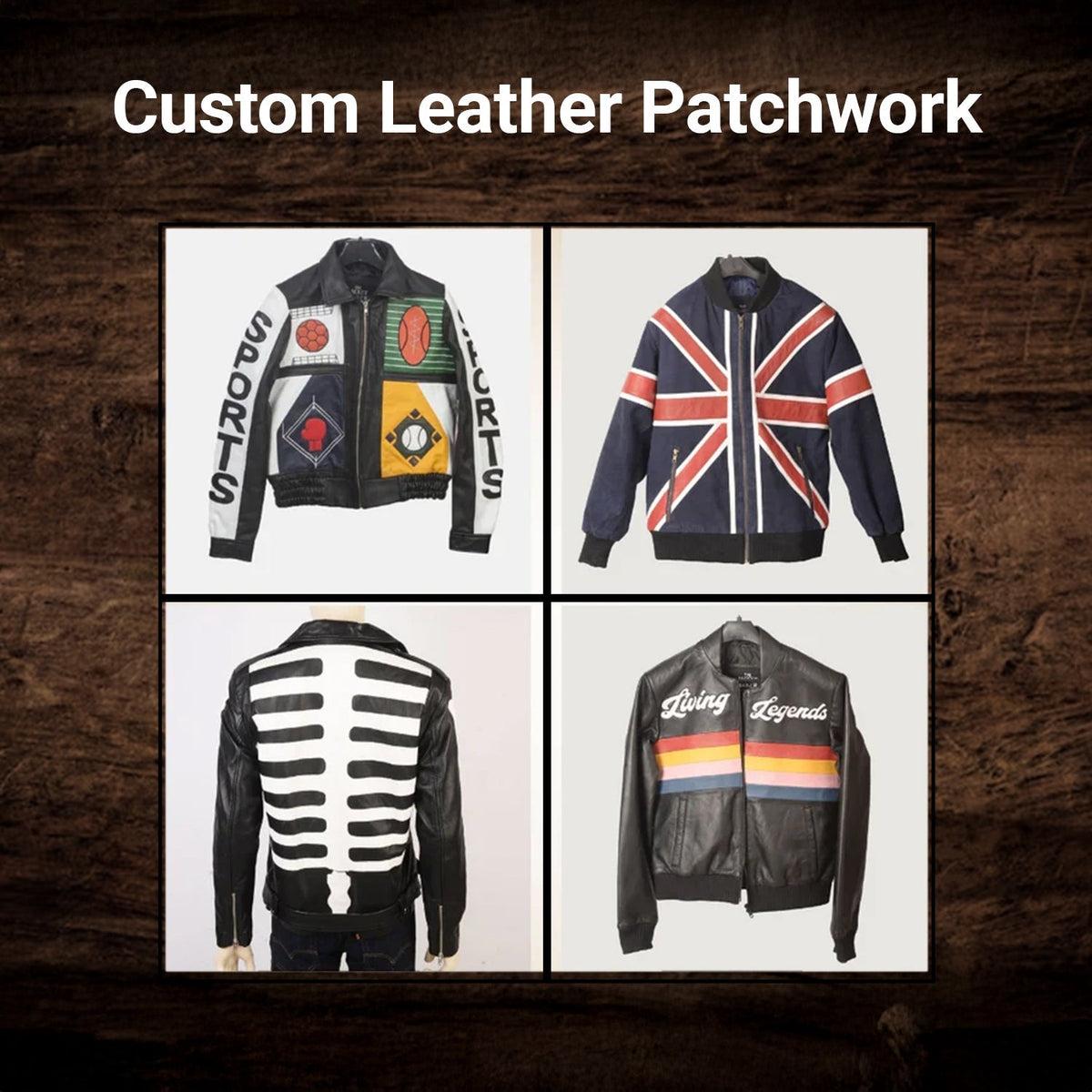 Design Your Own Leather Jacket – alternate product view 11