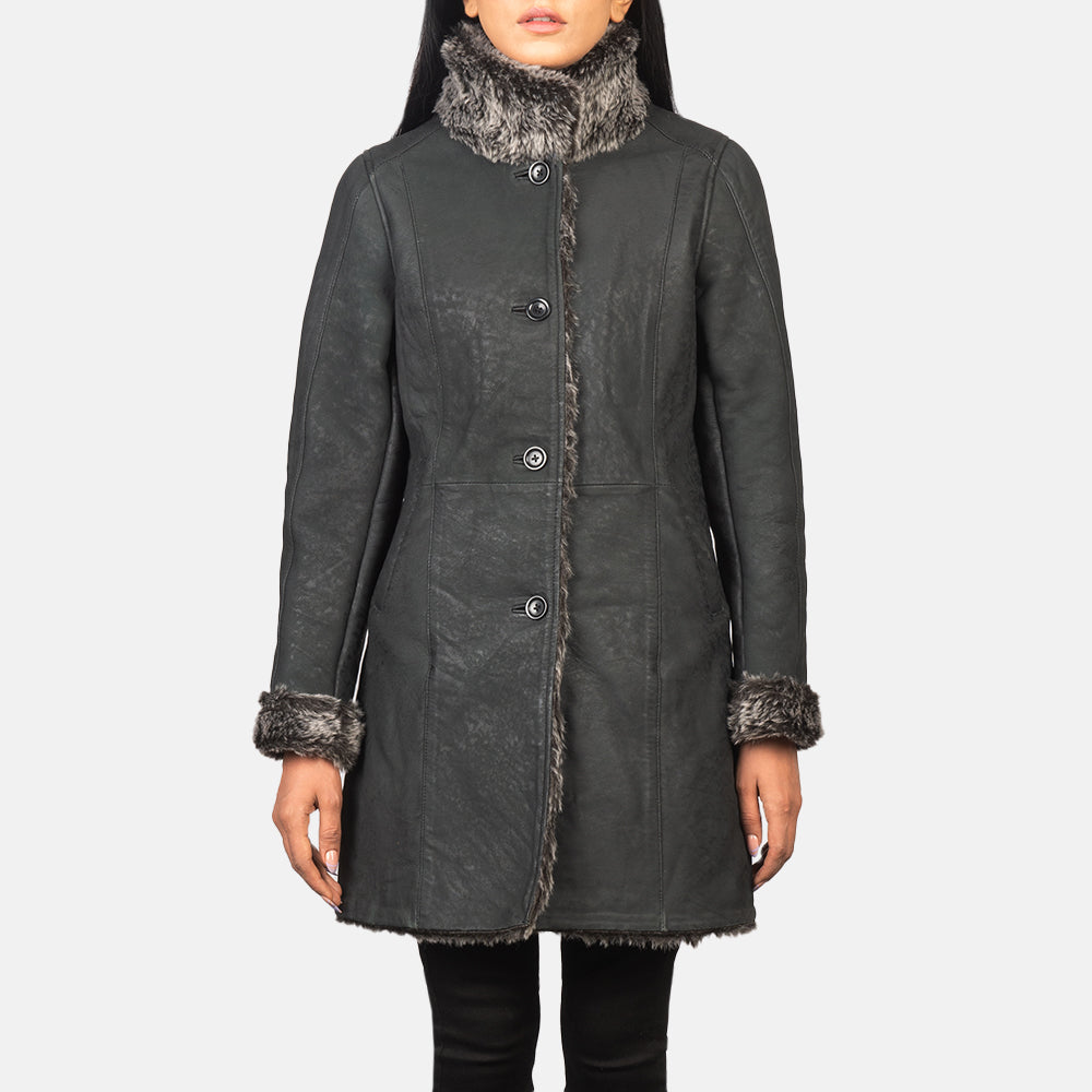 
Erica Shearling Coat – alternate product view 4