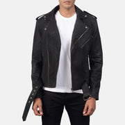 Furton Leather Biker Jacket – alternate product view 1