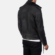 Furton Leather Biker Jacket – alternate product view 6