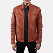 Ionic Leather Biker Jacket – alternate product view 4