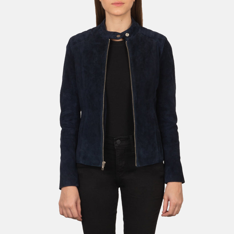 Kelsee Leather Biker Jacket