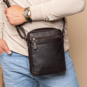 
Laveno Full-Grain Leather Crossbody Bag – alternate product view 2