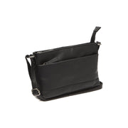 Salerno Full-Grain Leather Crossbody Bag in Classic 100% Full-Grain Leather - Full Exterior Front Profile View | Buy Online