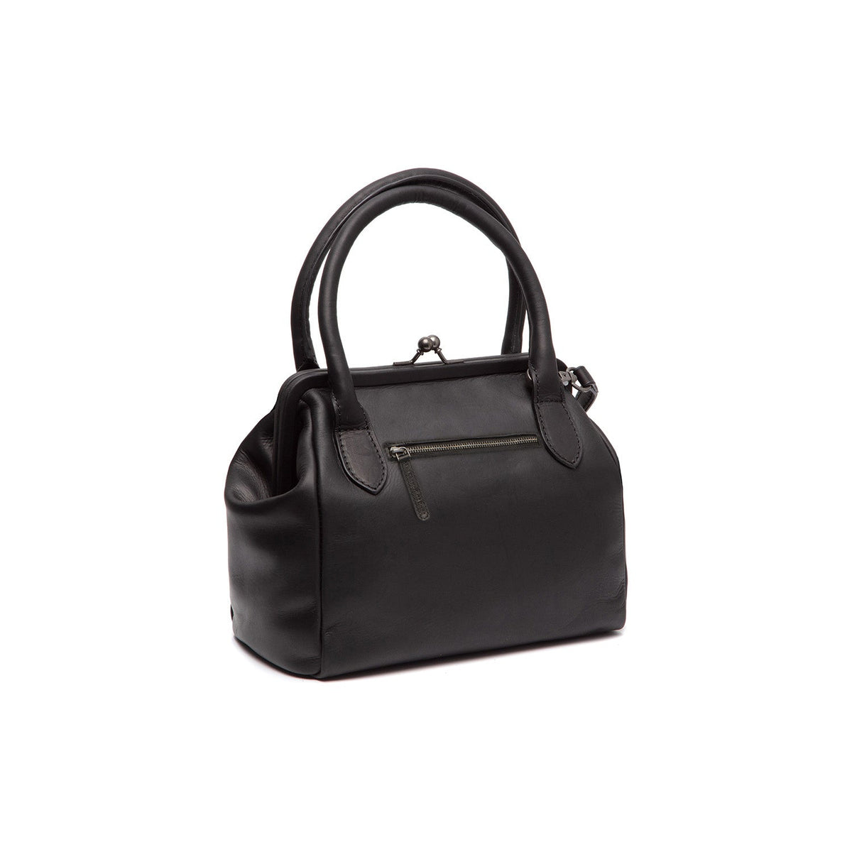 Authentic 100% Full-Grain Leather Grain Texture &amp; Heavy-Duty Seam Stitching Detail