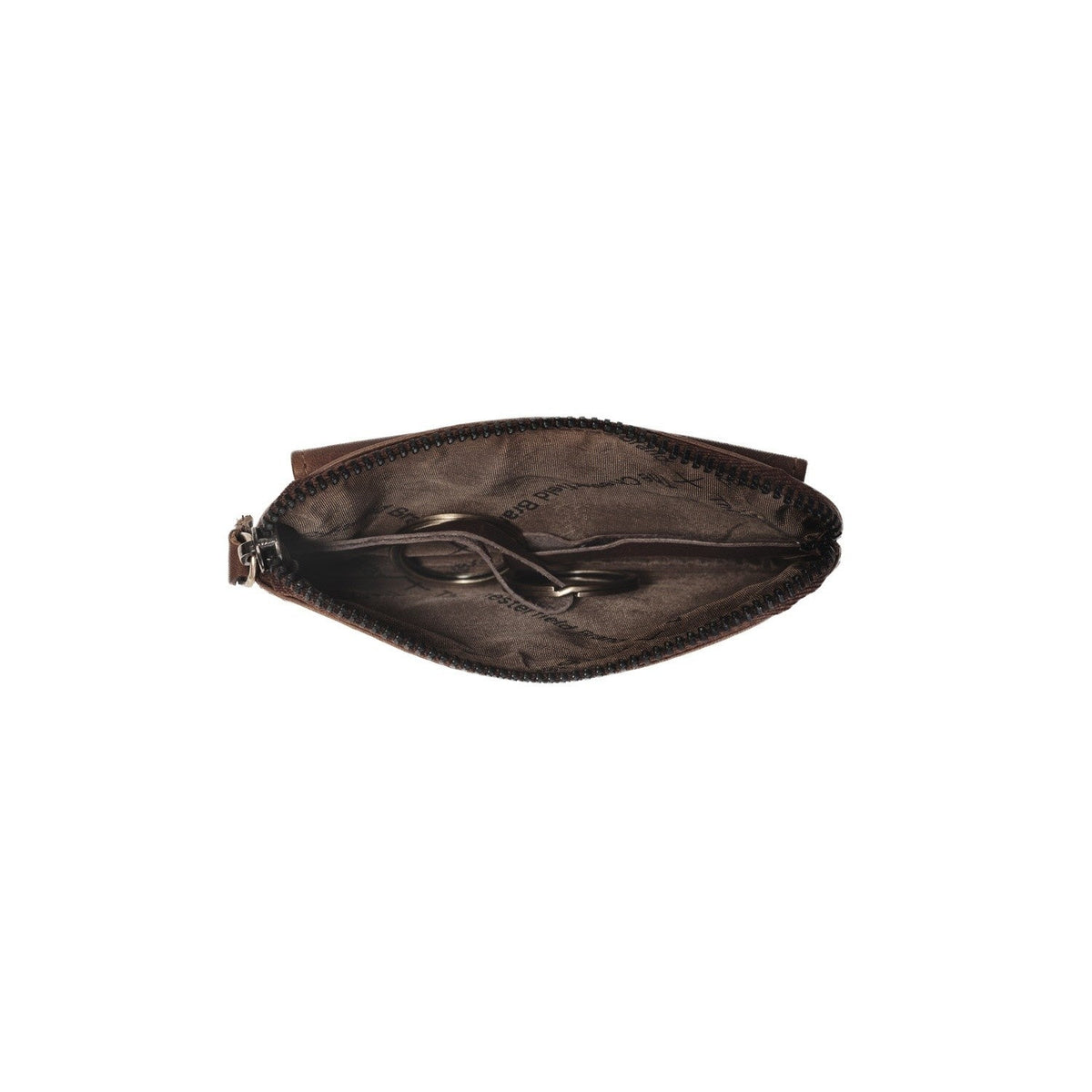 
Tailored Rib Cuffs & Hem Craftsmanship Construction Detail on Oliver Full-Grain Leather Key Case
