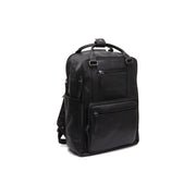 Calden Full-Grain Leather Laptop Backpack in Classic 100% Full-Grain Leather - Full Exterior Front Profile View | Buy Online