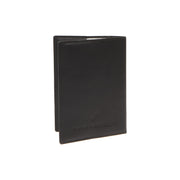 Close-Up Detail of Classic Collar &amp; Heavy-Duty Zipper Hardware on Leather Passport Case