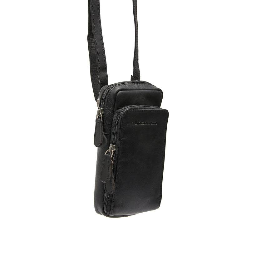 Valdes Full-Grain Leather Phone Bag