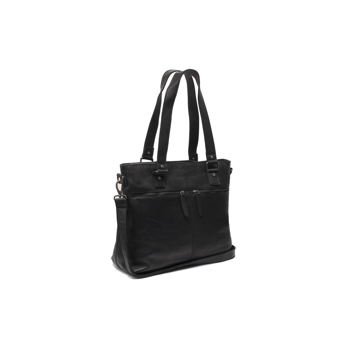 Rome Full-Grain Leather Shopper in Classic 100% Full-Grain Leather - Full Exterior Front Profile View | Buy Online