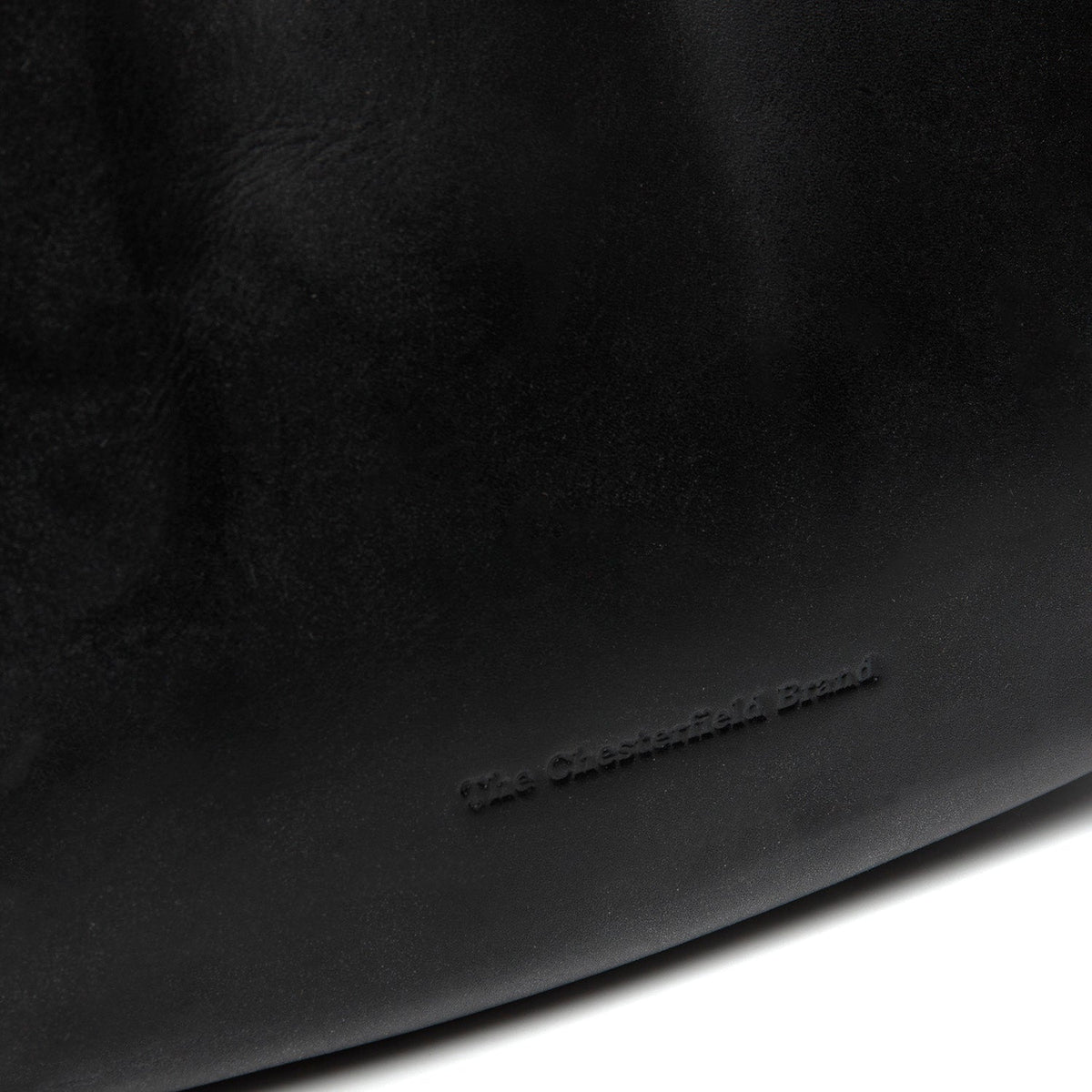 Alexandria Full-Grain Leather Shoulder Bag - Structured Side Profile Showing Gusset Depth &amp; Expansion Capacity