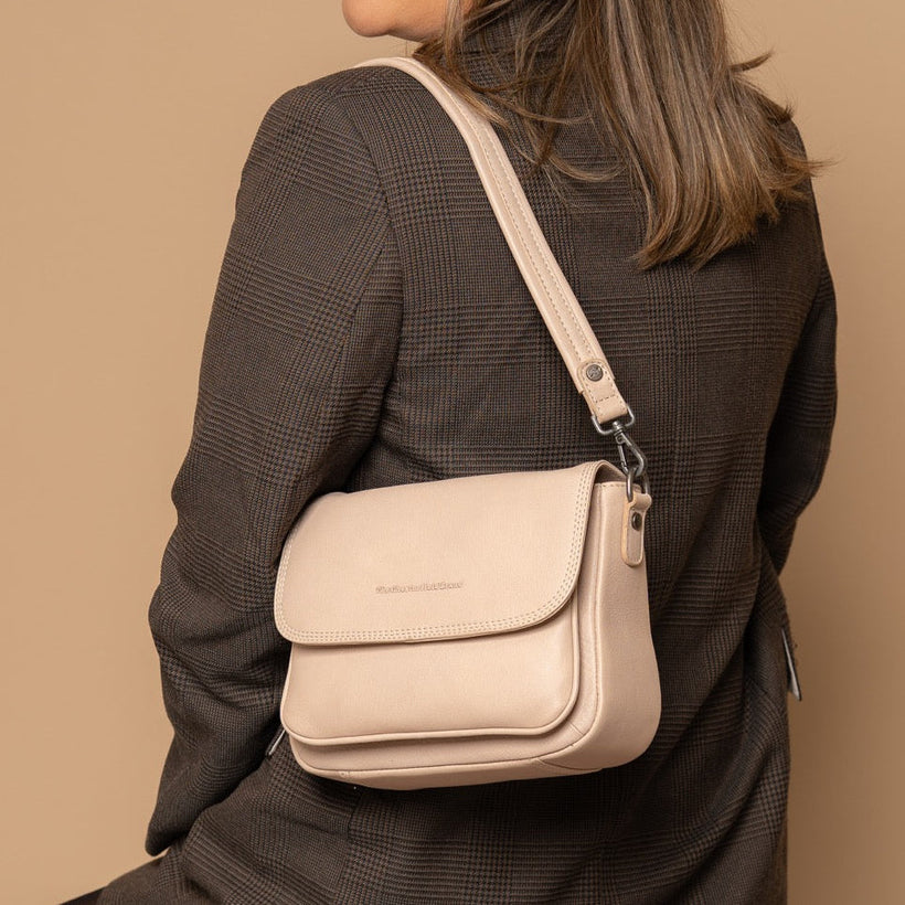 Miloa Full-Grain Leather Shoulder Bag