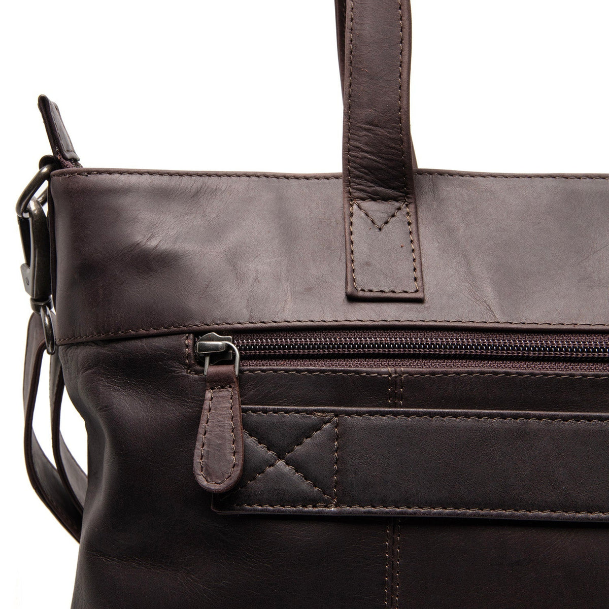 Osira Full-Grain Leather Tote Bag – alternate product view 3