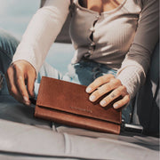 Everyday Carry Perspective Showing Ergonomic Grab Handle &amp; Strap Comfort