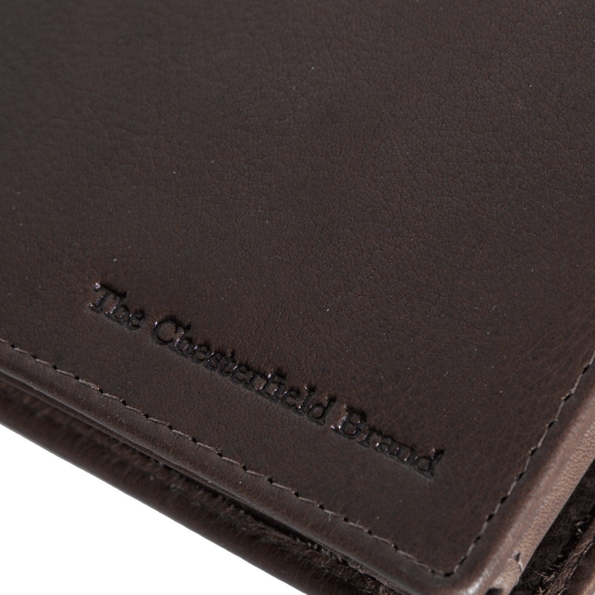 
Brown Leather Wallet Marion, detail view 1