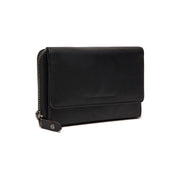 Rhodos Full-Grain Leather Wallet in Classic 100% Full-Grain Leather - Full Exterior Front Profile View | Buy Online