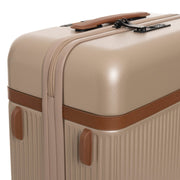 Tailored Rib Cuffs &amp; Hem Craftsmanship Construction Detail on Medium Suitcase Zuna