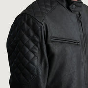 Sven Leather Bomber Jacket – alternate product view 5