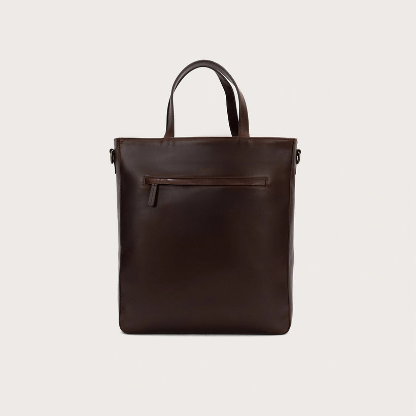 The Poet Leather Tote Bag