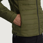 Interior View Showing Quilted Viscose Lining & Dual Inside Utility Storage Pockets
