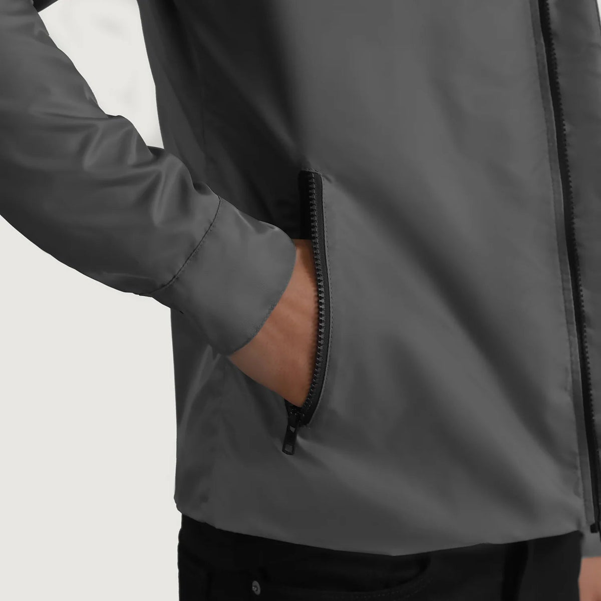 
Interior View Showing Quilted Viscose Lining & Dual Inside Utility Storage Pockets